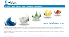 Desktop Screenshot of finvision.be