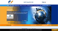 Desktop Screenshot of finvision.cz